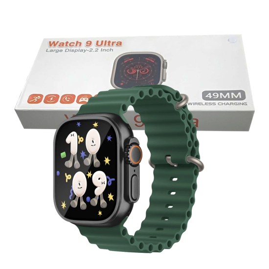 Smartwatch KD600 Ultra Series 9 2.2" (Versão para Chamada) Verde